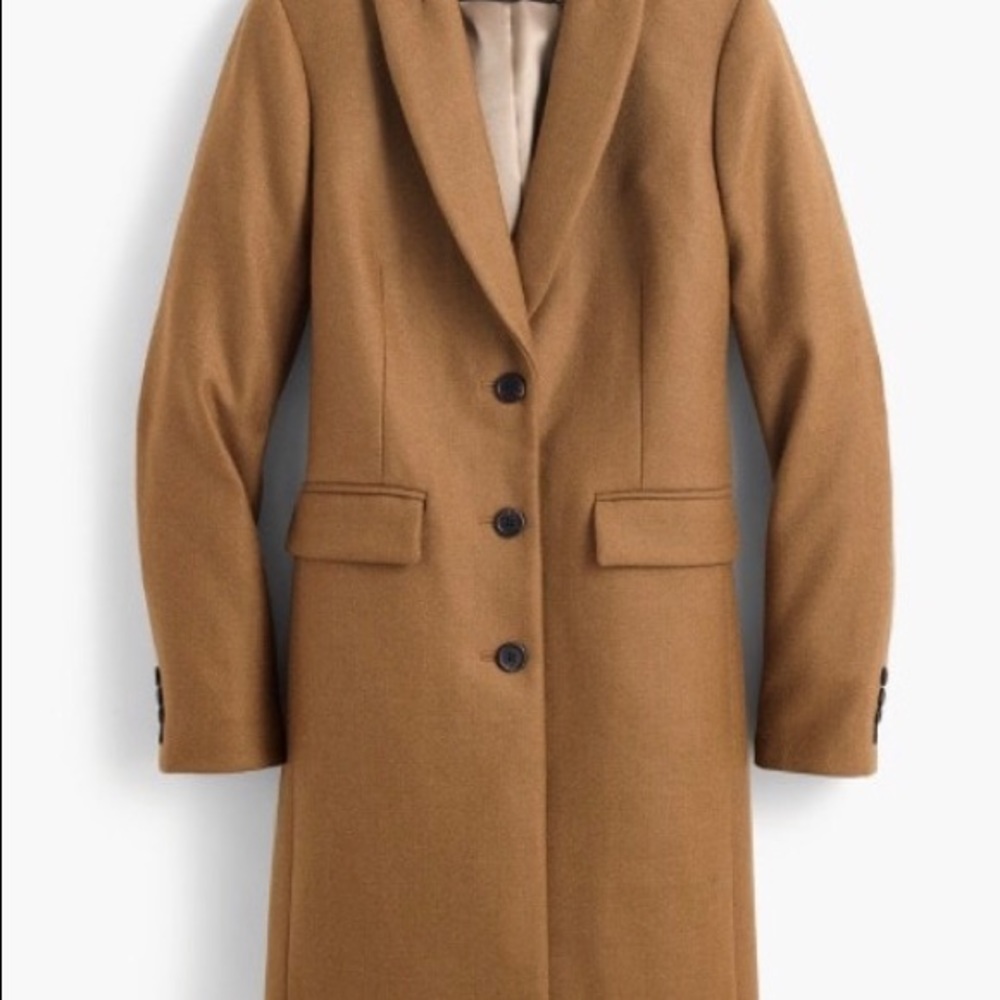 JCrew Parke topcoat - like new!